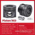 Toyota Engine Spare Parts 1KD Piston OEM: 13101-30060